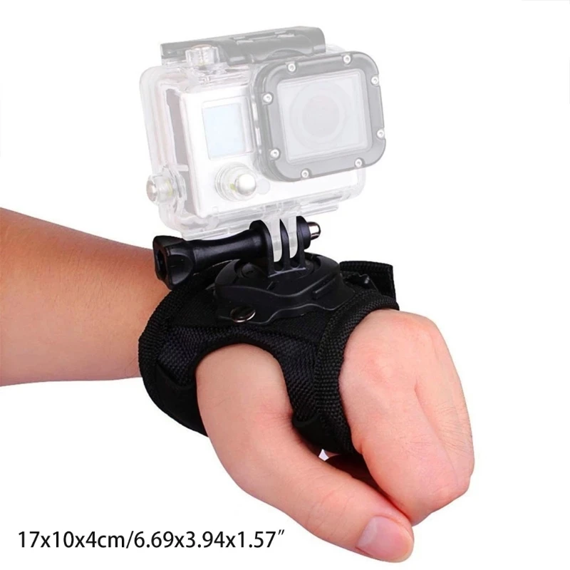 Ремешок на запястье с регулировкой 360 градусов для DJI Action 2 Go Pro Hero 10 9 8 7 6 5 4