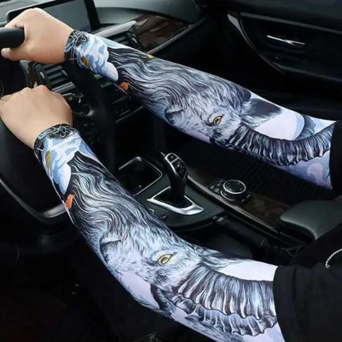 Car driver's new summer ice silk sunscreen sleeve for men and women outdoor travel arm Lexus car | Автомобили и мотоциклы