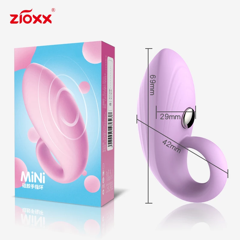 Палец кольцо мощный клитор лизание G Стимулятор точки пуля Вибрирующая секс