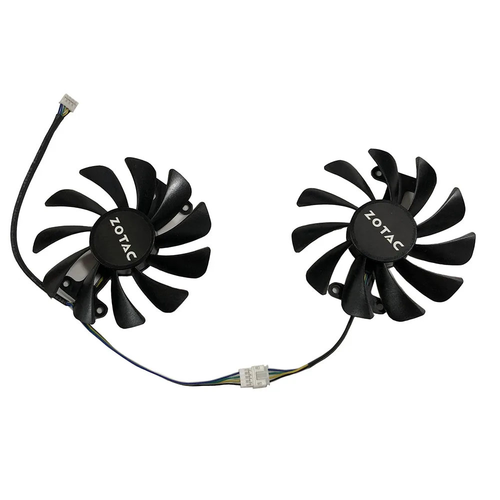 2 шт./компл. 95 мм GAA8S2U Графика карты вентилятор для ZOTAC ZT P10800C 10P P10700C GTX1070 GTX1080 AMP edition