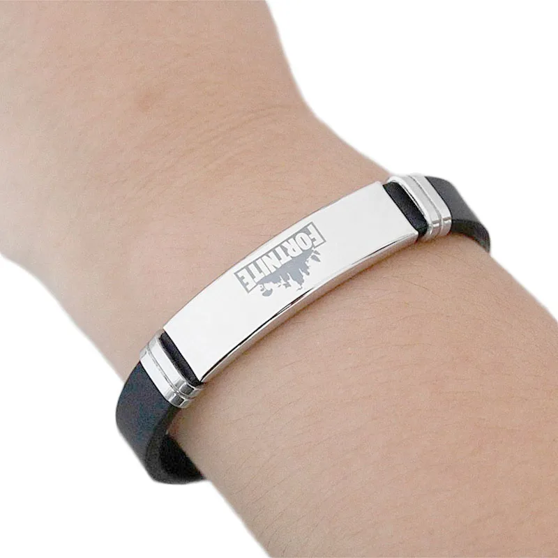 Fortnite браслет взрослых Студент нержавеющая сталь цепочка на руку подарок игра