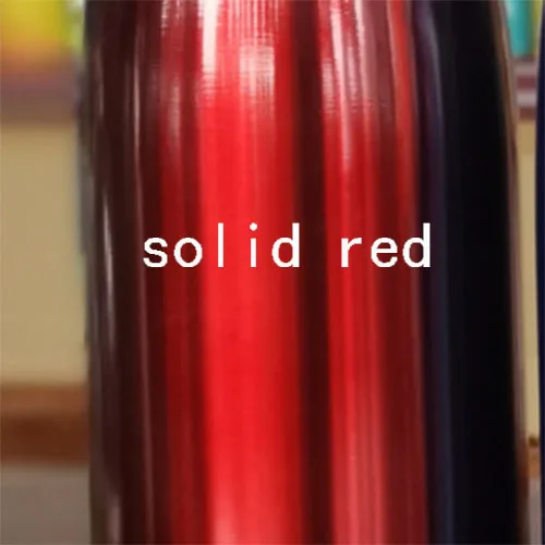 Бутылка для воды из нержавеющей стали, 750 мл - Цвет: solid red