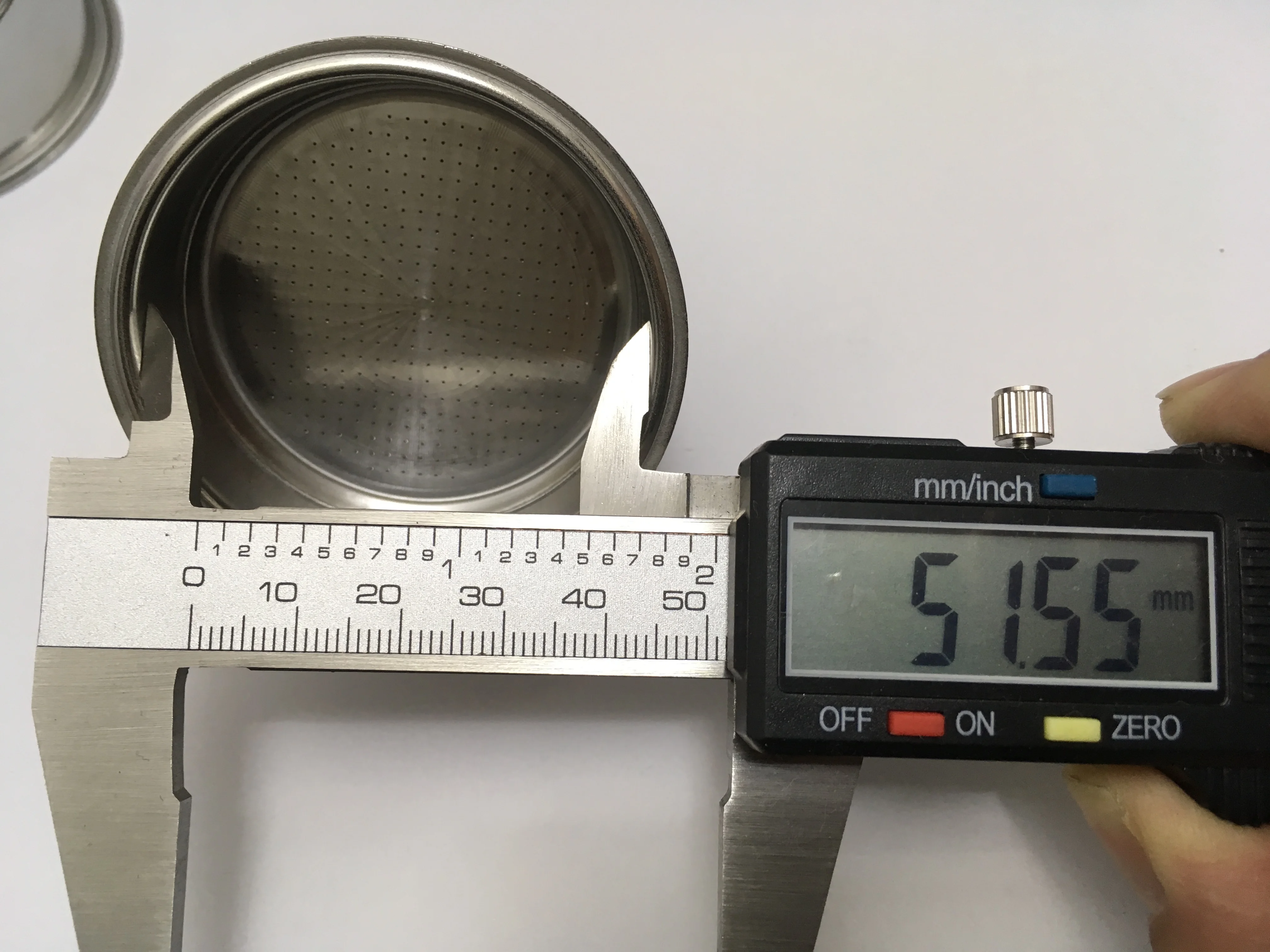 Корзина для кофе с двойным фильтром и 2 чашками 4 отверстия эспрессо выход 60 мм