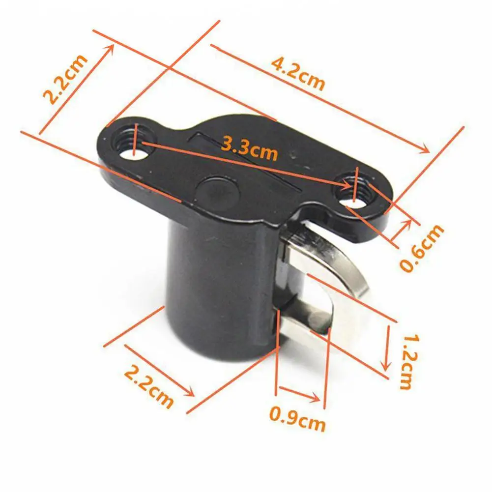 

Motorcycle Helmet Lock Motorbike Bike Helmet Lock Car-Styling Hanging Hook Helmet Lock Hook with 2 Keys Set Universal Dropshipp