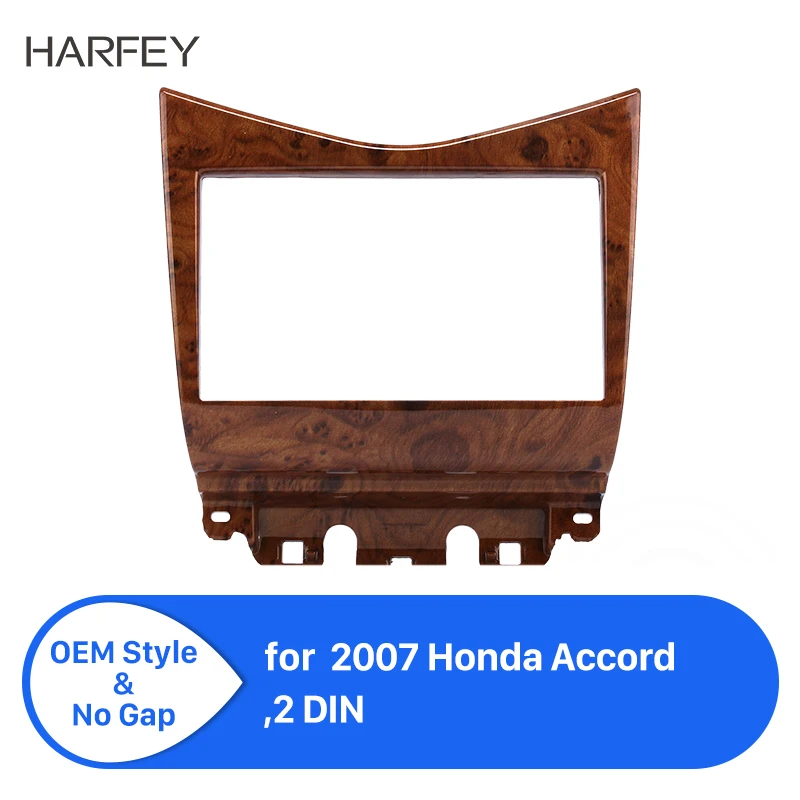 Harfey Двойной Дин фасции для 2007 Honda Accord Радио DVD стерео CD панель тире Монтажная