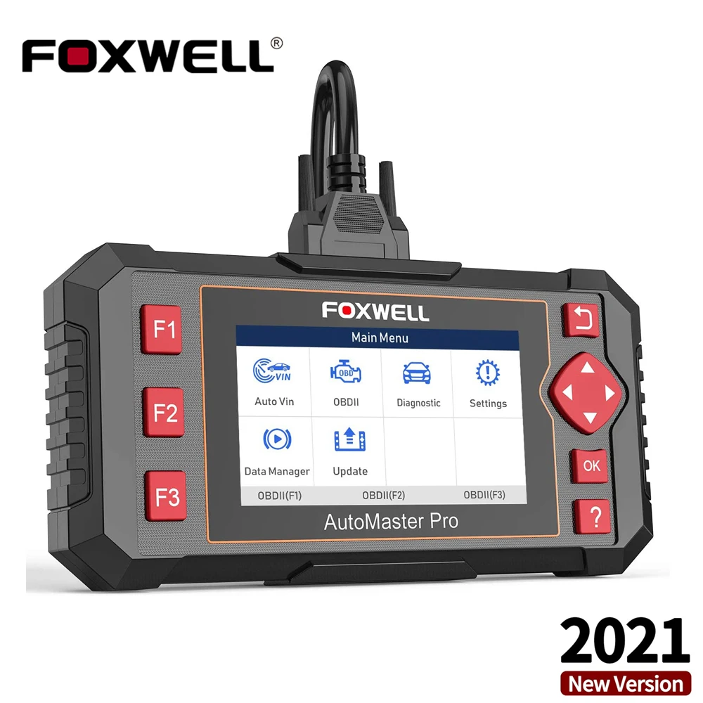 

Автомобильный сканер Foxwell NT604 Elite, диагностические инструменты OBD2, 4 системы, считывание, сброс кода неисправности, бесплатное обновление EOBD ...