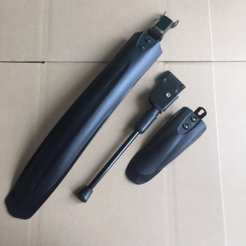 Tire Tyre Splash Mudguard Front Rear Fender Shelf for Xiaomi Mijia Qicycle EF1 Electric Bike Bicycle Kickstand Tripod Support