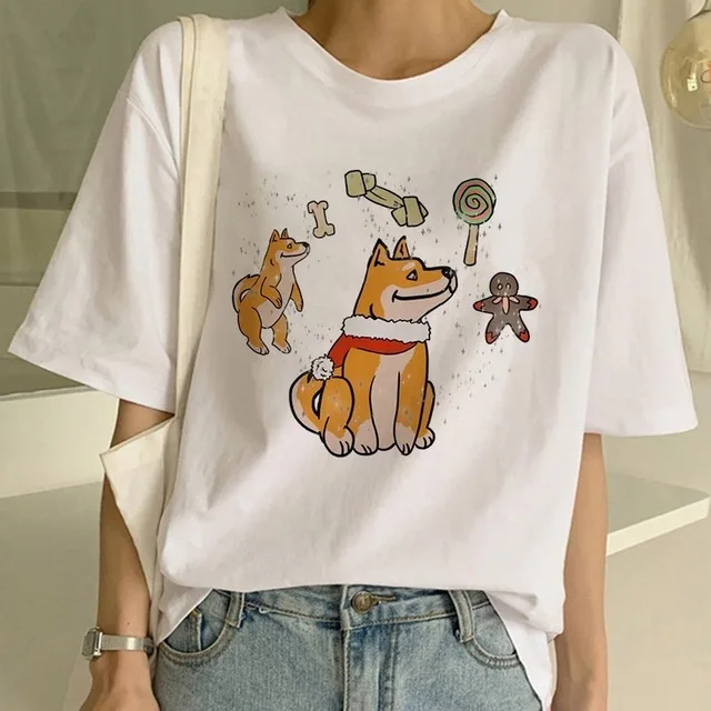 MLCRIYG/Новые Летние повседневные Модные топы больших размеров с забавными