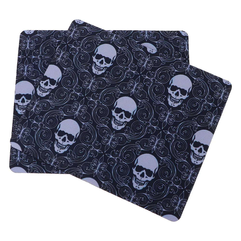 

2 Pcs Creative Pattern Pad Computer Desk Pad Anti-skid Pad