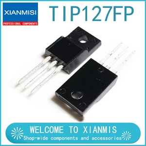 TIP127 TIP127FP Straight plug TO-220F transistor Darlington 5A 100V PNP