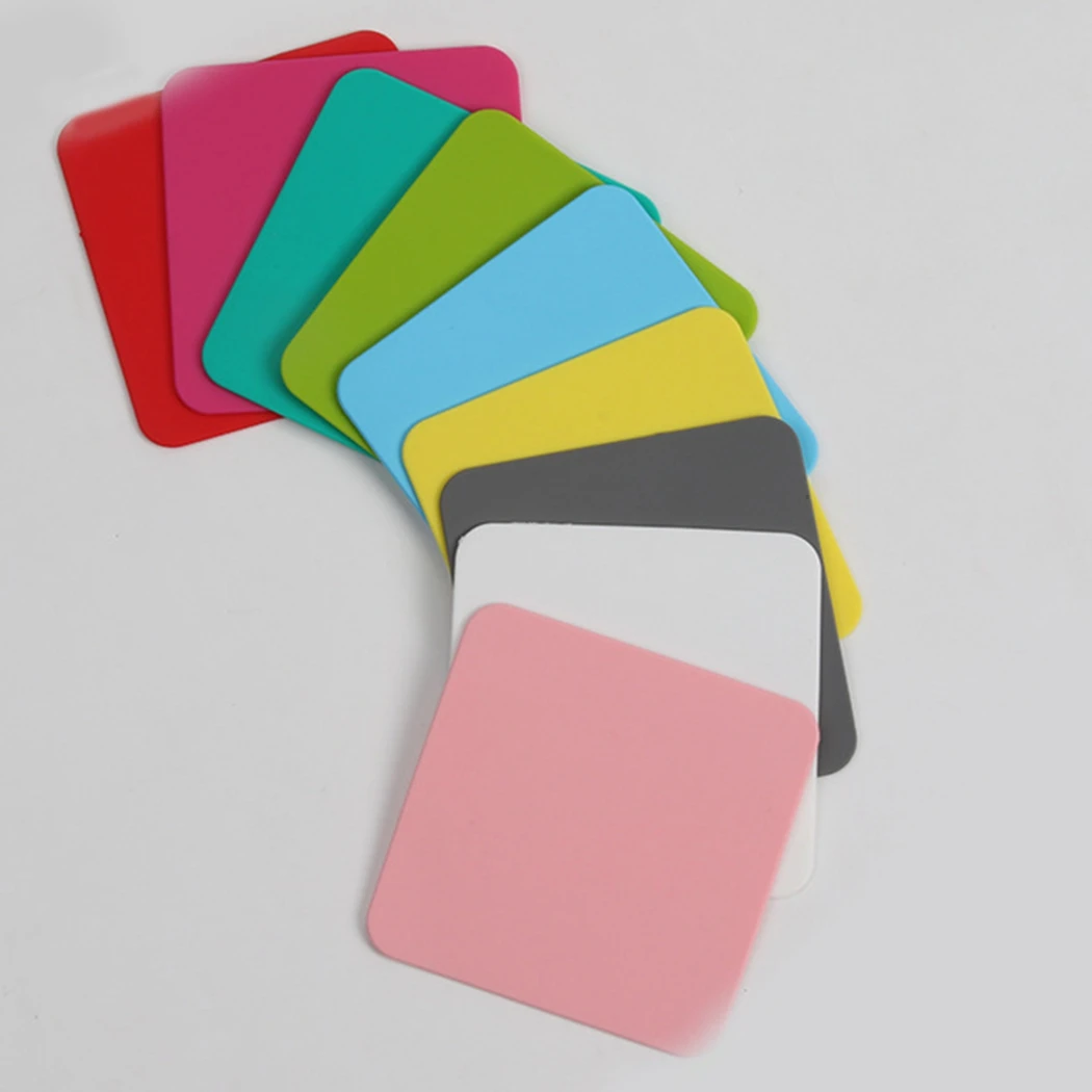 Горячая коврик квадратный 6 шт. нескользящая легкая подставка чаша для нанесения