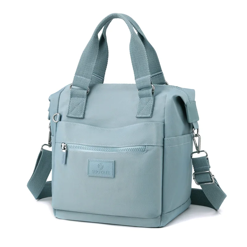 

Female Bag Simple Fashion Zipper Handbags Shoulder Waterproof Large Capacity Tote Bags 2022 Women's Crossbody Travel Bag