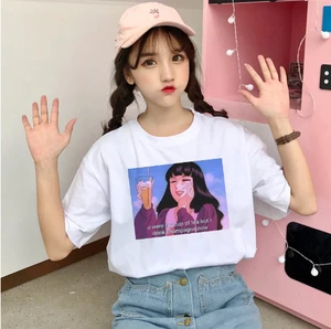 Женская футболка с рисунком U was My Cup of Tea But I Drink Champagne Now, летняя Модная рубашка в стиле гранж, футболка Tumblr