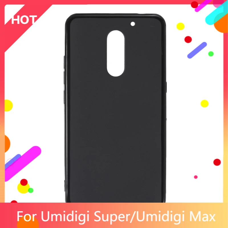 super case matte soft silicone tpu back cover for umidigi max phone case slim shockproof free global shipping
