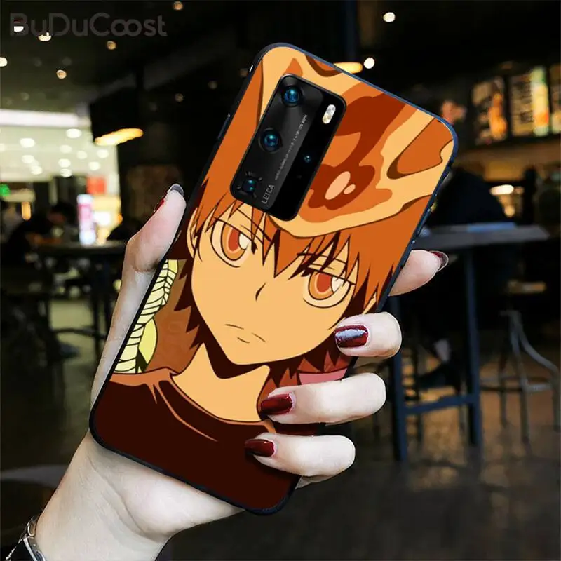 

Hrmes Katekyo Hitman Reborn Phone Case for Huawei P20 P30 P20Pro P20Lite P30Lite P10 P Smart plus P10Lite P40 Pro P40 lite