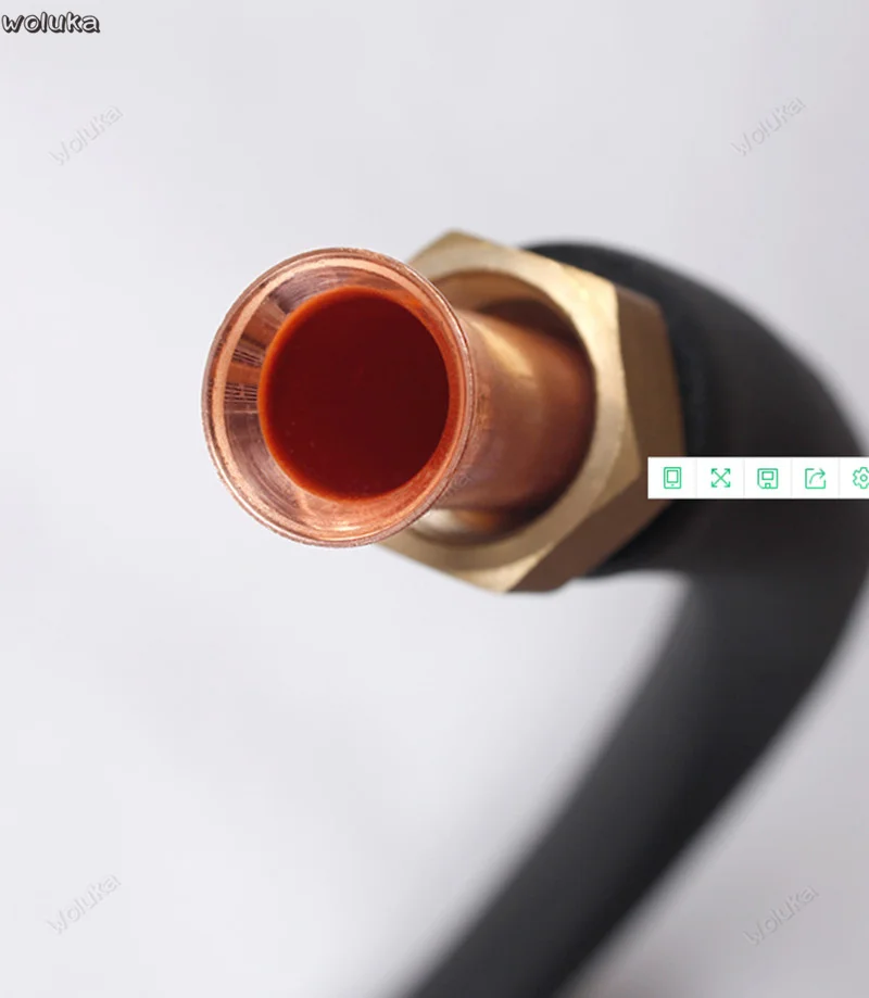 Соединительная медная труба для кондиционера удлиненная общая утолщенная