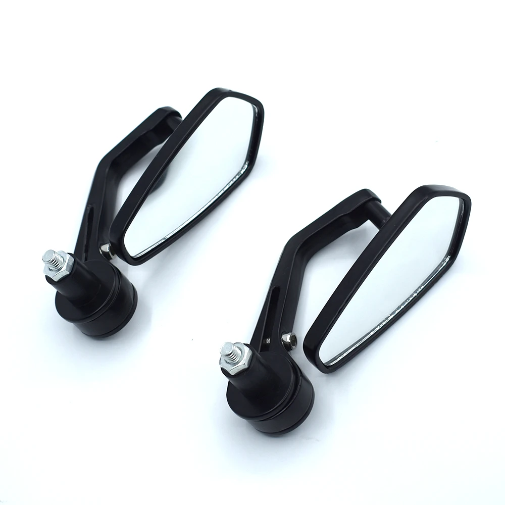 Универсальный мотоцикл Ручка Бар Конец Зеркало Черный 7/8 &quot22 мм для Suzuki yamaha Honda
