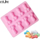 Сексуальная форма для пениса, торта, форма для льда, силиконовая форма, инструменты для рукоделия, форма для шоколада, мини-лед