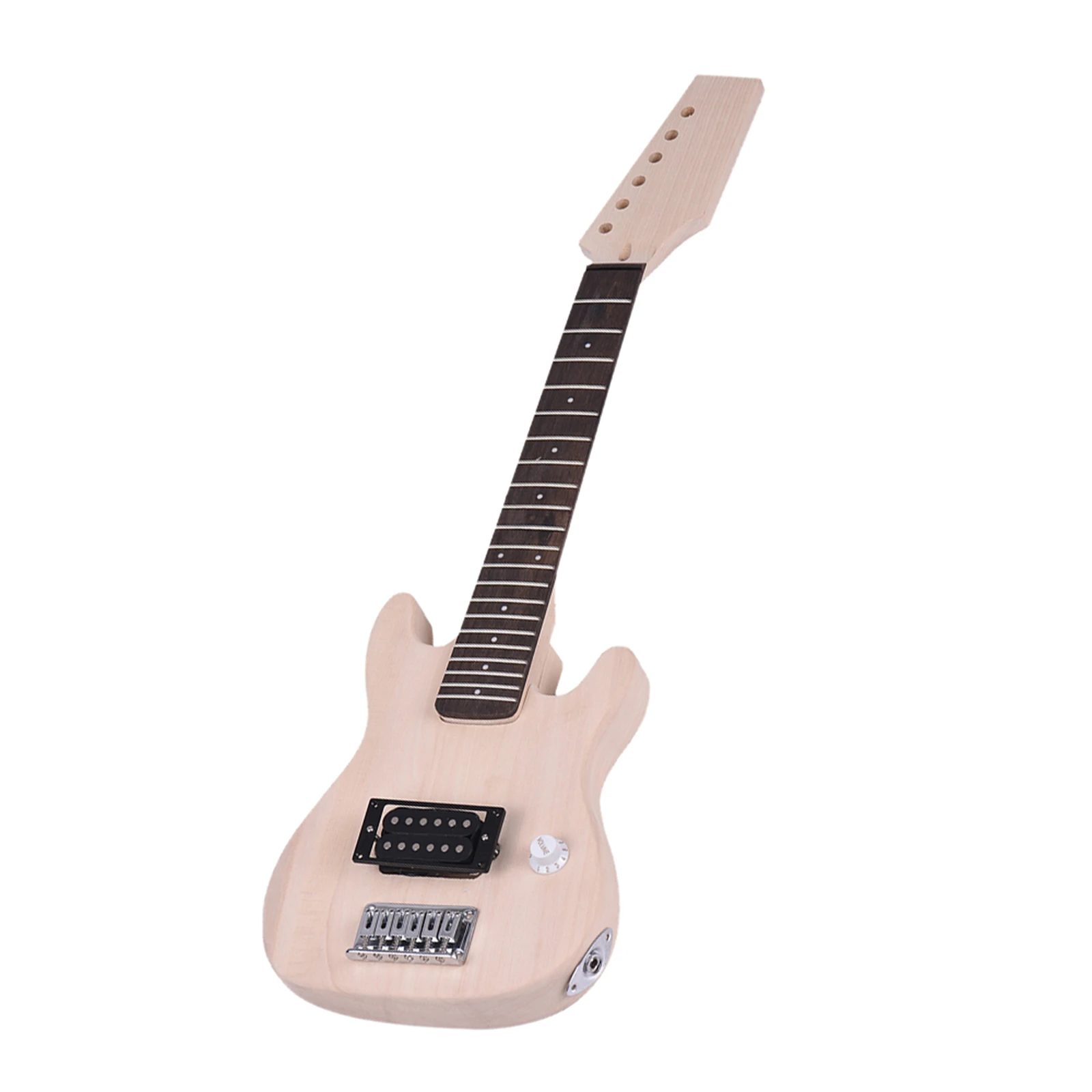 1Set DIY Unfinished Electric Guitar Kits Kits for ST Guitar DIY Parts Guitar Parts Accessories