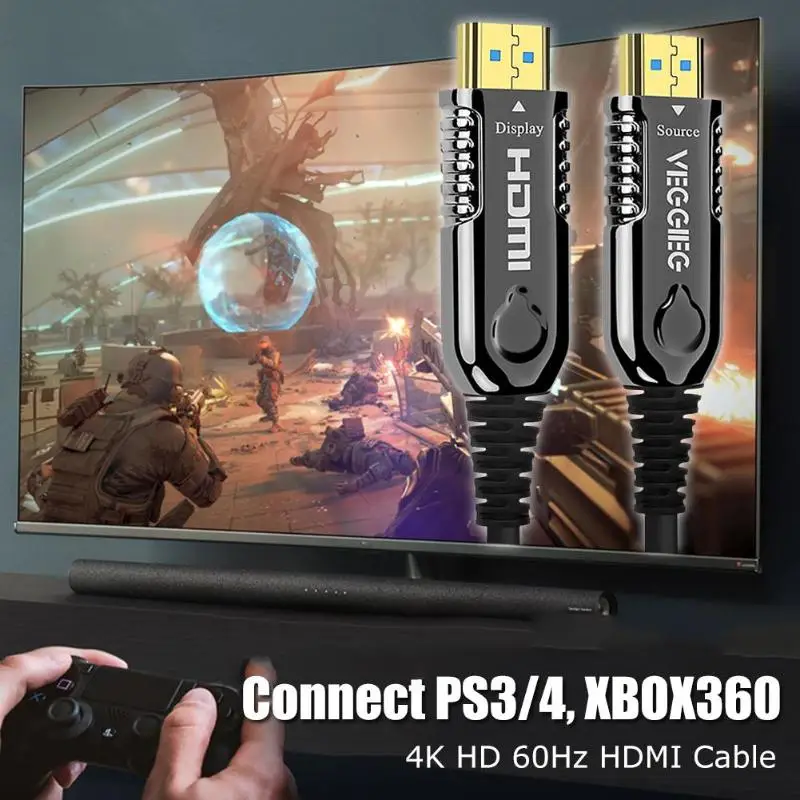 1 м/2 м/5 м/15 м 4 к HD 60 Гц HDMI кабельное волокно оптический HDMI 2,0 18 Гбит/с аудио видео кабель для Xbox One камера для ноутбука аксессуары