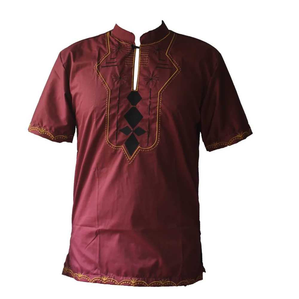 Футболка в африканском стиле Пакистанская сари с вышивкой одежда короткий