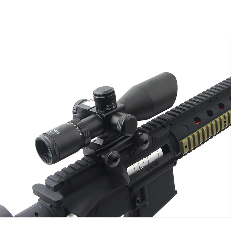 2 5 10x40 красный точечный лазерный оптический прицел тактический Glock охотничий
