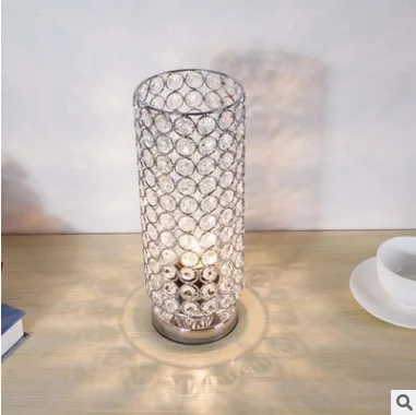 Светильник с украшением в виде кристаллов Светодиодный Настольные лампы Красота