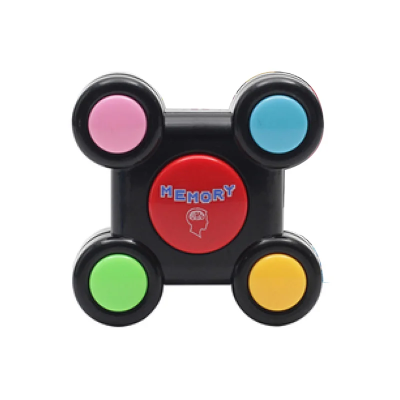 B Память игры огни и звук Повторите мой мигающий Souptoys тренировки памяти электронная консоль головоломки антистрессовая игрушка - Цвет: B