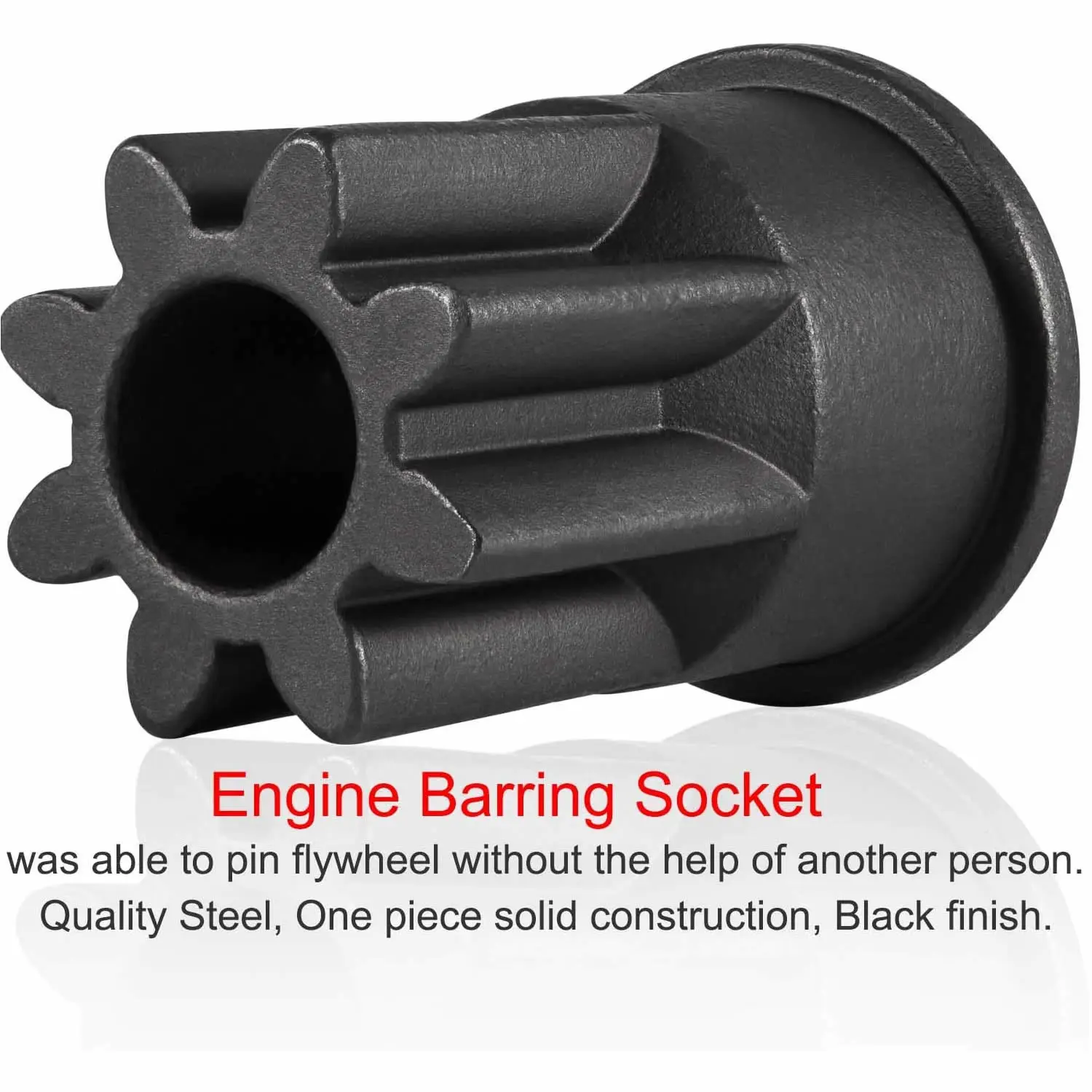 CAT 3406E, C-15, C-16 Timing Lock Pin with Adapter, Injector Height Adjustment Gauge, and Engine Barring Socket 9U-7227 image 6
