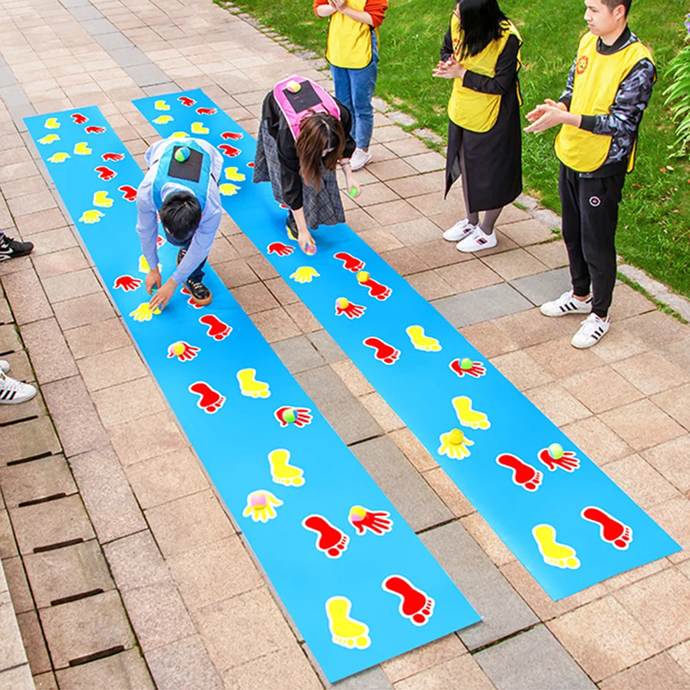 Детские игрушки для детских игр коврик рук и ног игровой команда расширения