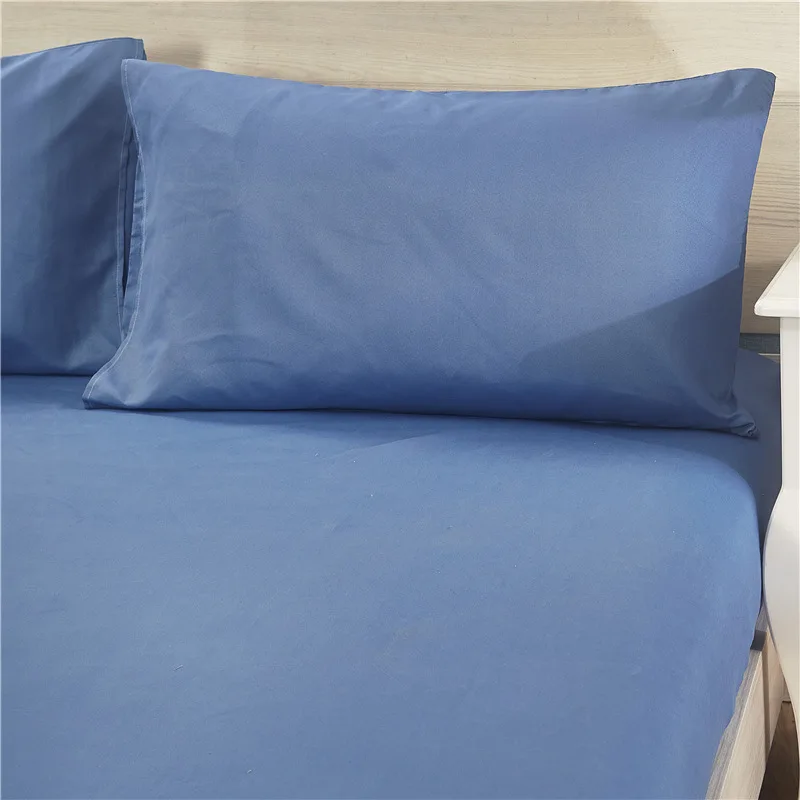 11 Colored Mattress Protector Cover Solid Color Hypoallergenic Anti-mite Bed Sheet Pad Queen Size 2M*2M | Дом и сад