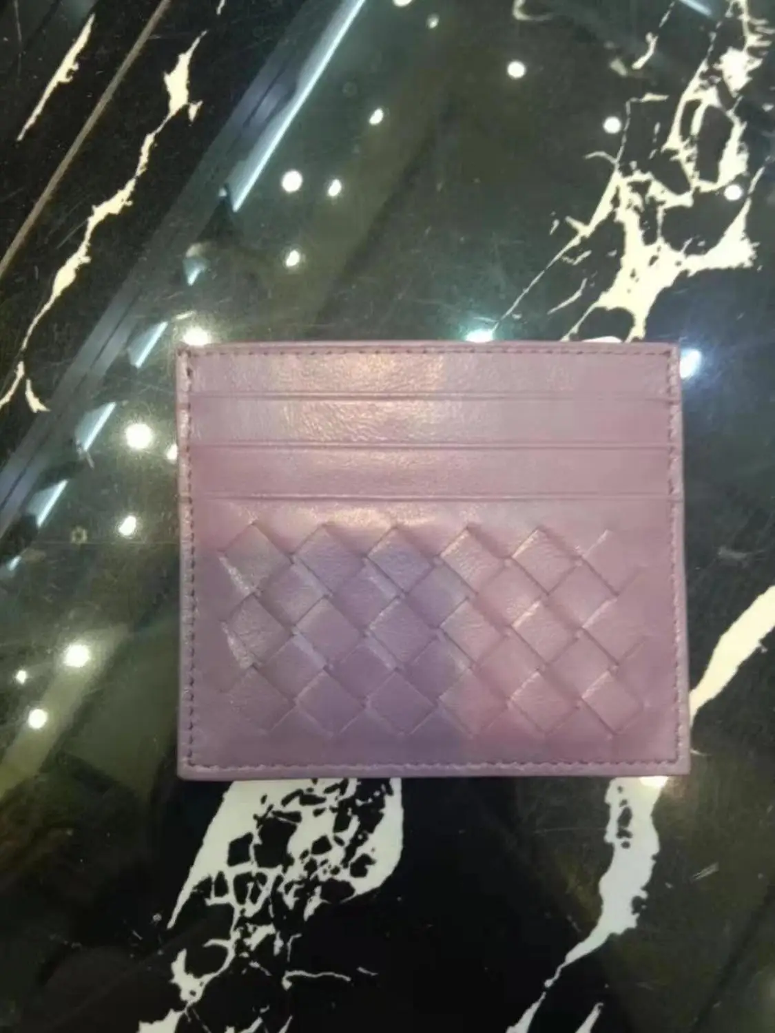 Pink Purple Модный чехол для паспорта Porte Carte. Обувь из натуральной кожи. Первый слой высочайшего качества. Сумка для кредитных карт - Цвет: Pink Purple