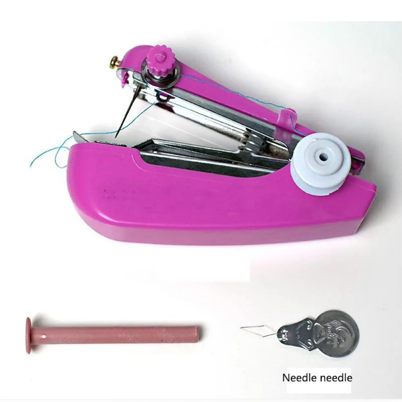 1 шт. портативная ручная швейная машинка|Швейные машины| |