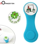 Новый силиконовый зажим для шляпы для гольфа, держатель для маркера, 1 зажим для шляпы с 2 маркерами, сильный магнитный зажим для карманного края, подарок