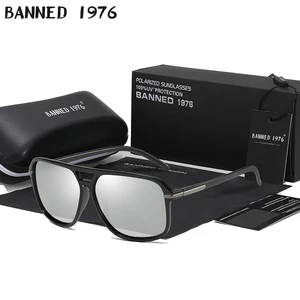 Женские солнцезащитные очки с поляризационными линзами gafas oculos, квадратные винтажные, 2019