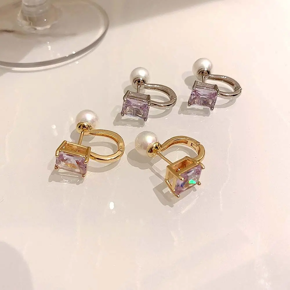 

Модные ювелирные изделия, блестящие серьги золотого и серебряного цвета с жемчугом и геометрическим рисунком, серьги с бриллиантами, серьг...