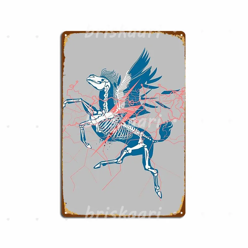 Pegasus винтажные металлические знаки Металлические Плакаты для дома и