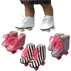 Зимние ботинки для кукол 43 см, роллеры для новорожденных, 18 дюймов, ботинки для кукол для девочек, аксессуары