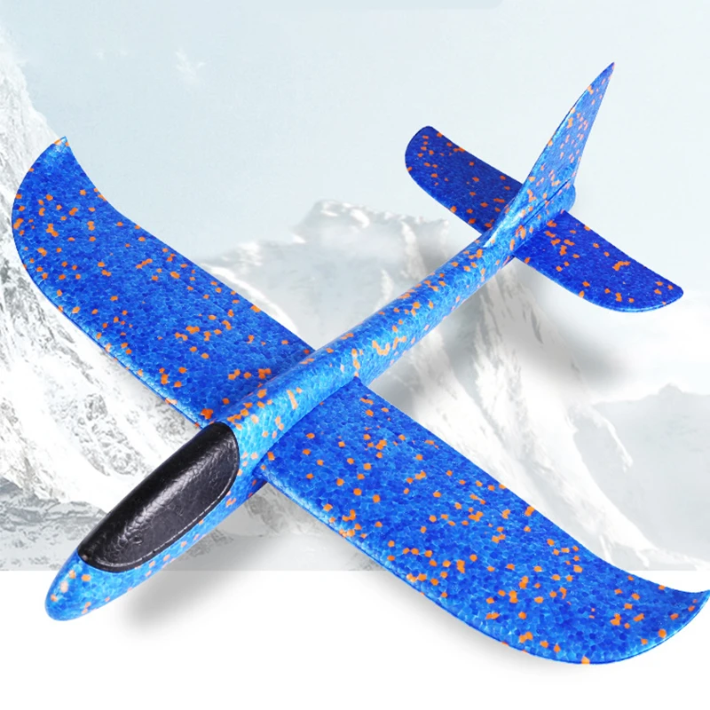 48cm Foam Plane Hand Launch Throwing EPP Airplane Model Glider Aircraft 2/5pcs set for Kids Educational Outdoor Toy | Игрушки и хобби