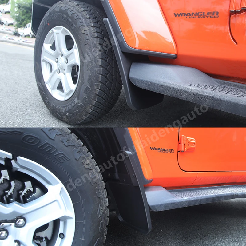 Брызговики для Jeep Wrangler JL 2018-2021 брызговики от грязи аксессуары стайлинга