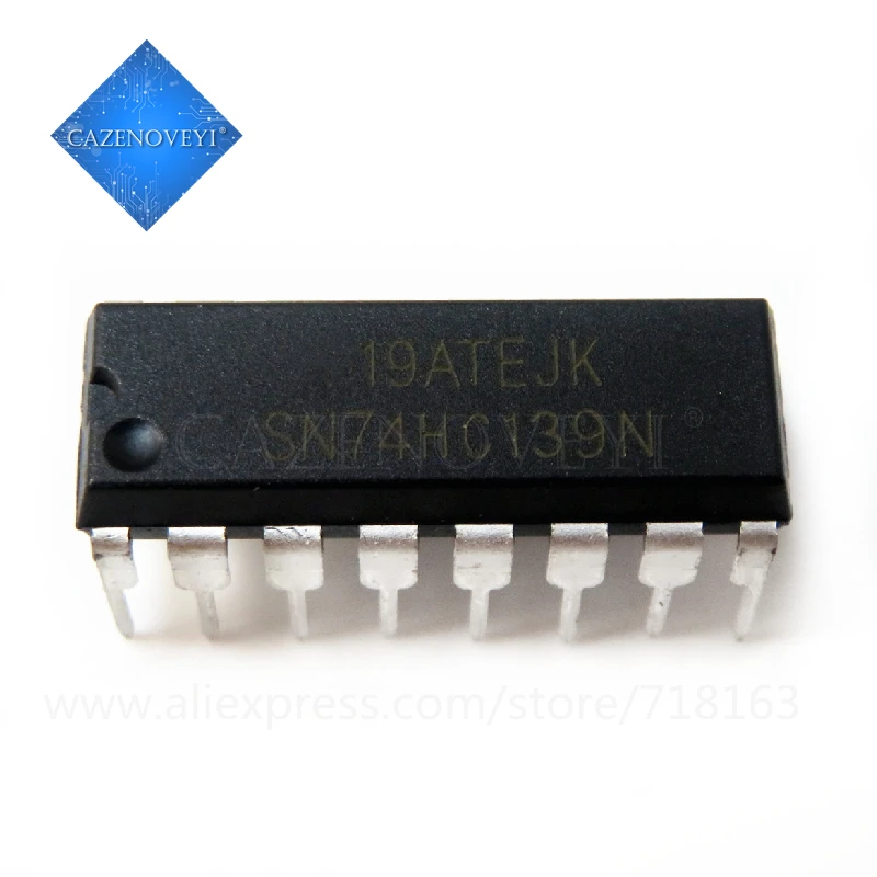 

10pcs/lot SN74HC139N SN74HC139 74HC139N 74HC139 DIP-16 In Stock
