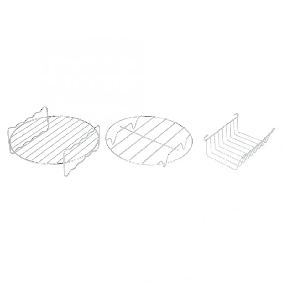 8 дюймов шт./компл. универсальный набор аксессуаров для фритюрницы металлический