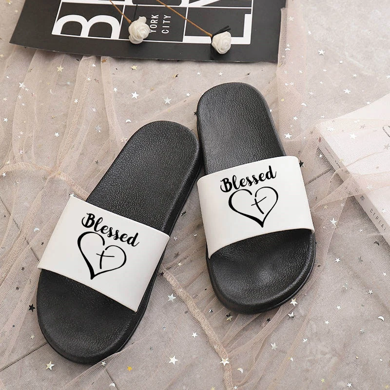 

2021 Women Flat Platform Home Slippers Summer Soft Sole Slide Sandals Indoor Bedroom Shoes Ladies Harajuku Open Toe Flip Flops