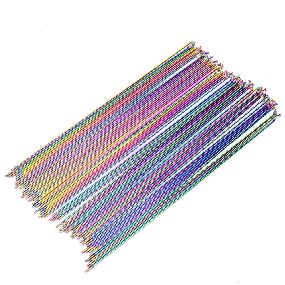 Спицевая проволока для велосипеда вакуумная Pating Rainbow 26 27 5 29 дюймов
