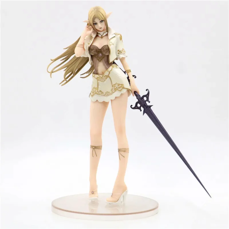 Lineage II эльф Second Edition игрушечных пластиковых экшн фигурок из фигура аниме модель