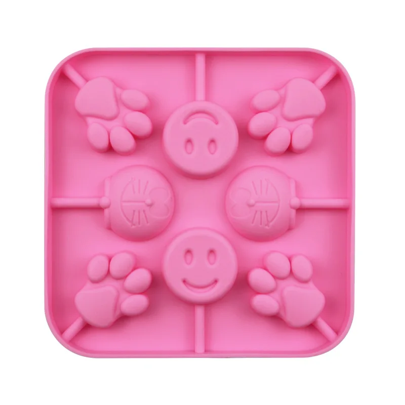 Силиконовые леденец на палочке плесень 20 палочки в комплекте с шоколадная форма