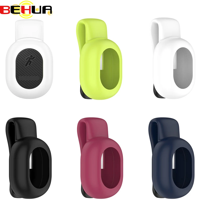 

BEHUA Case Clip Holder for Garmin 010-12520-00 Running Dynamics Pod Sensor RDP Steel Clips Soft Silicone Watch Accessorie Covers