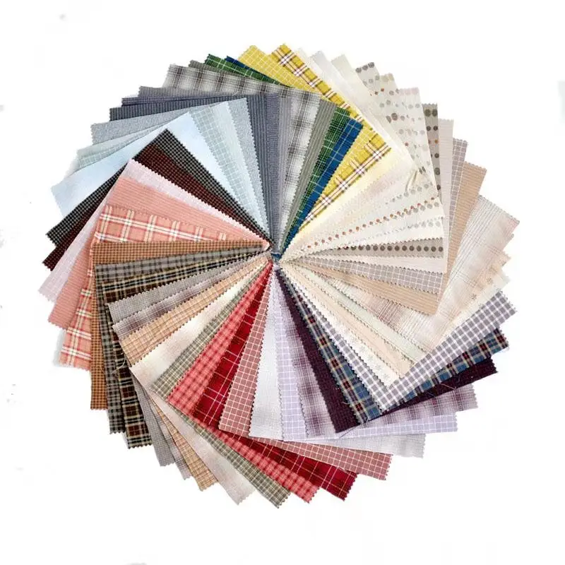 Японская окрашенная в пряжку ткань ручной работы сделай сам пэчворк 100%