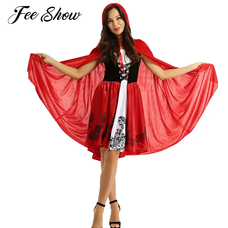 Для женщин взрослых Классический Хэллоуин косплей платье костюм наряд без