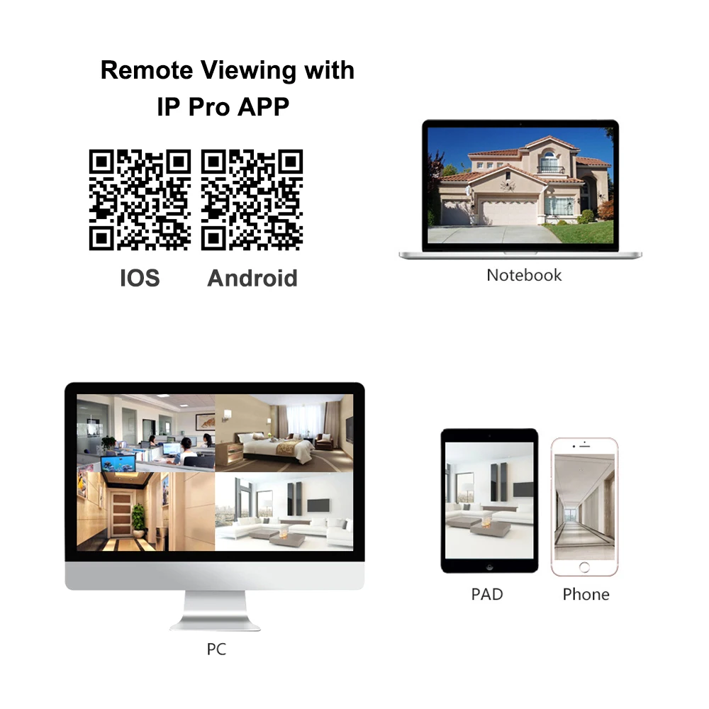 Беспроводная CCTV Wifi камера, комплект системы безопасности 720 P/1080 P 4CH NVR Камера Безопасности, комплект системы видеонаблюдения, водонепроницаемый